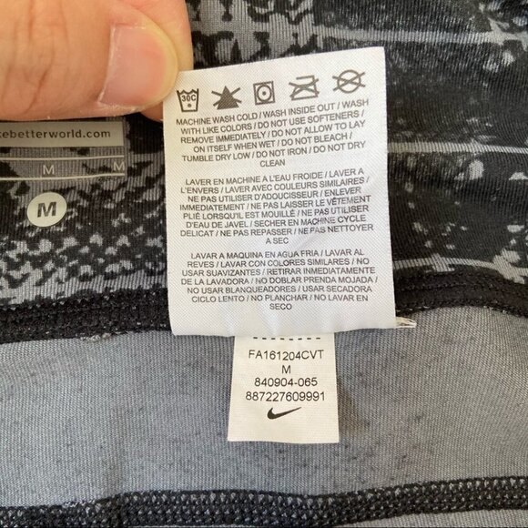 Nike Epic Run Print Full Length Running Tights - Picture 10 of 16